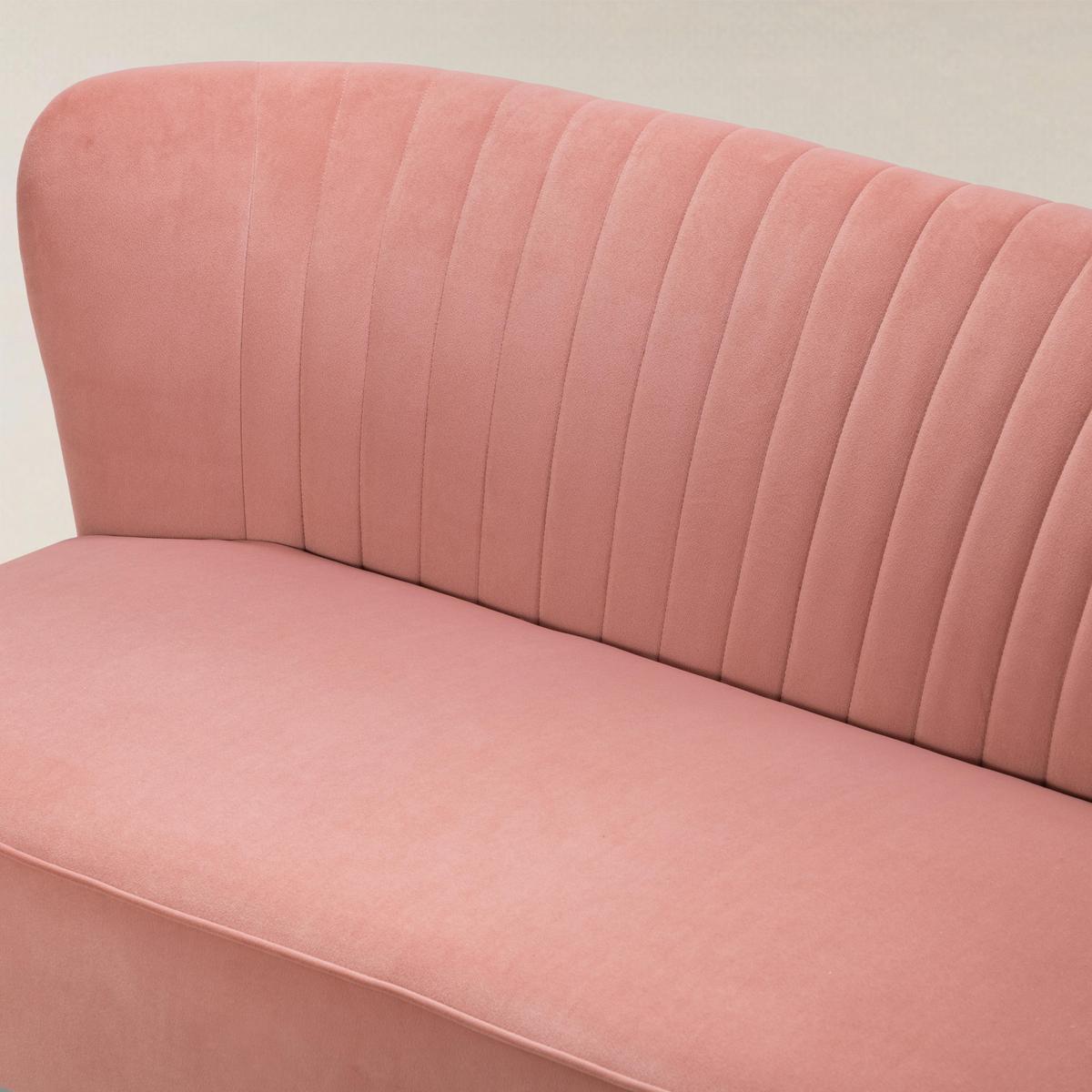 Ainhoa Velvet Loveseat with Hairpin Legs - HULALA HOME