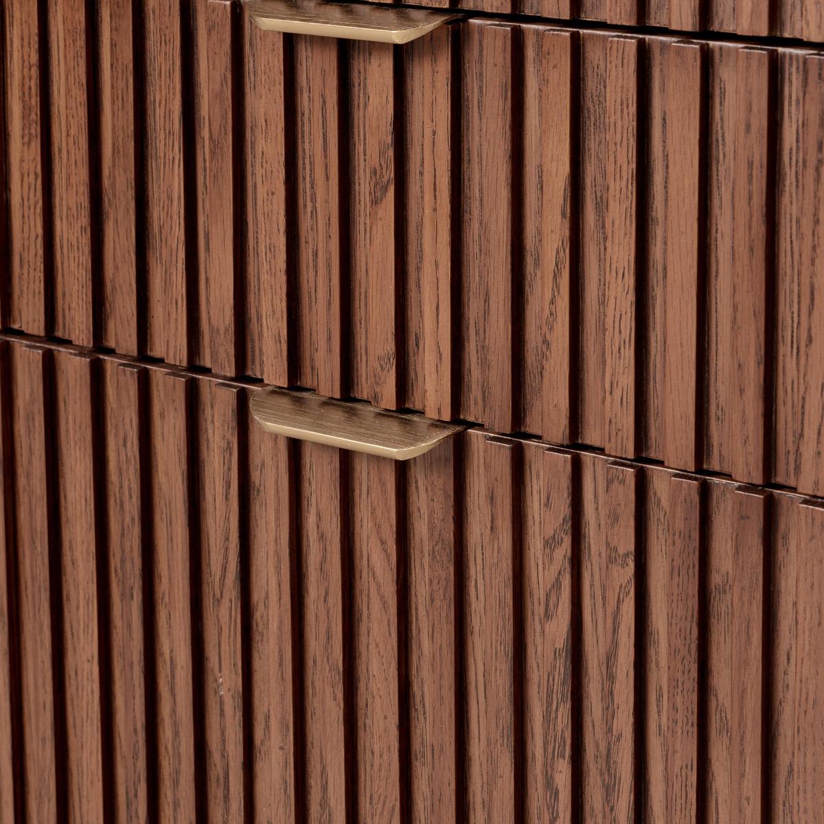 Mason Modern Fluted 3-Drawer Filing Cabinet