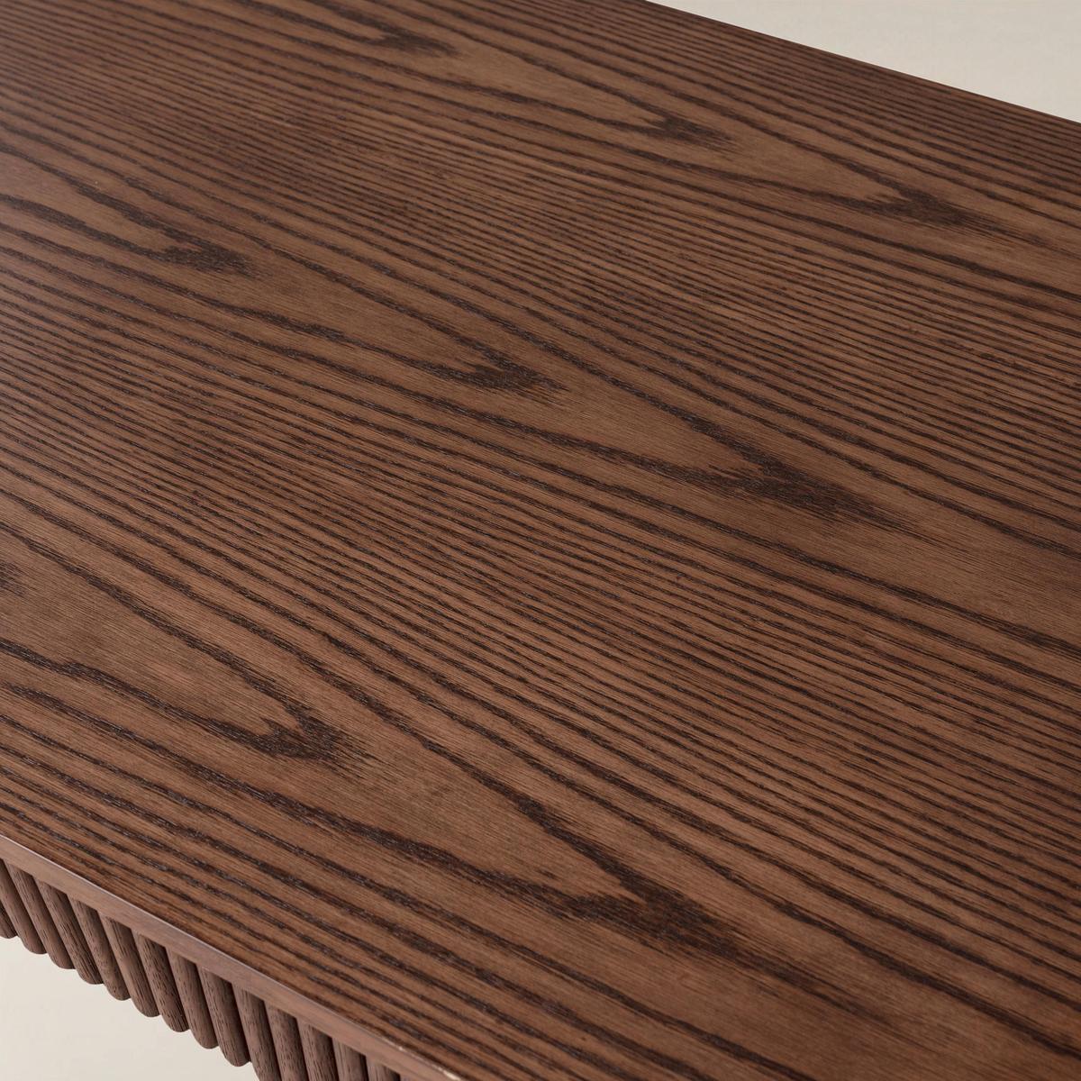 Baggio Modern Fluted Home Office Desk