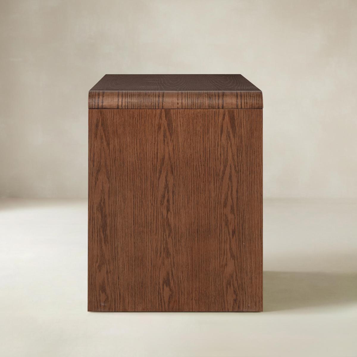 Baggio Modern Fluted Home Office Desk