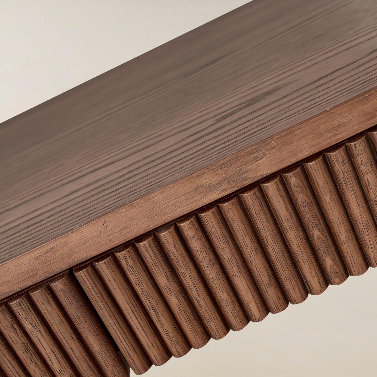 Baggio Modern Fluted Home Office Desk