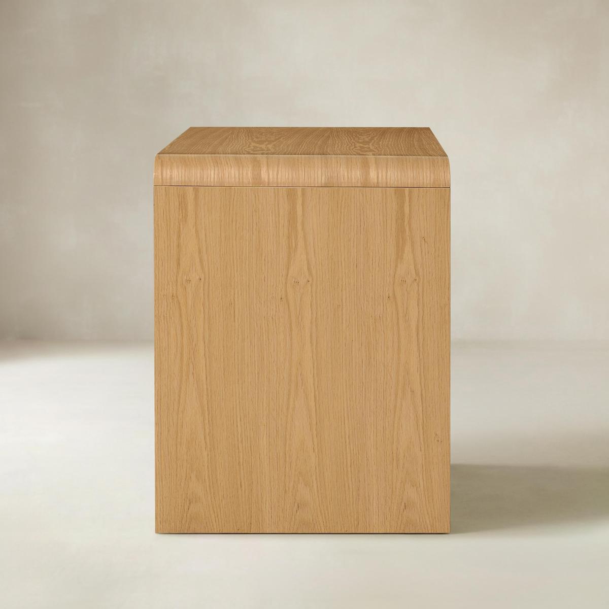 Baggio Modern Fluted Home Office Desk