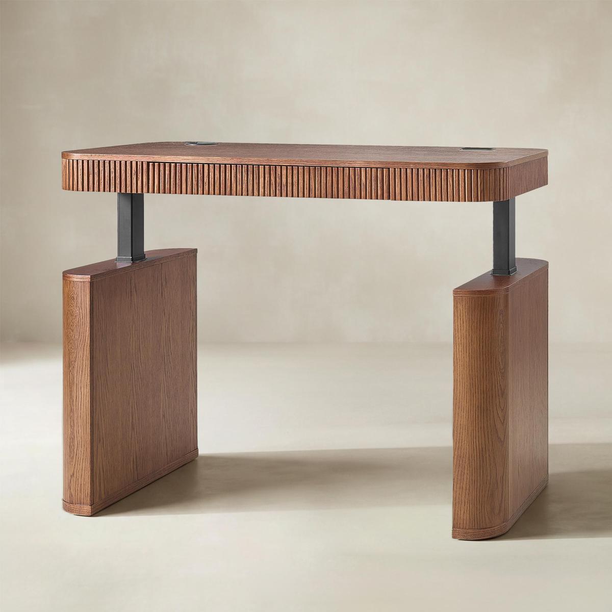 Baggio Modern Electric Adjustable Standing Desk with Cable Management