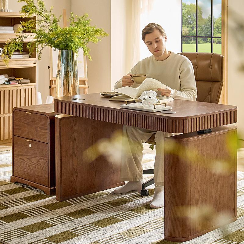 Baggio Modern Electric Adjustable Standing Desk with Cable Management