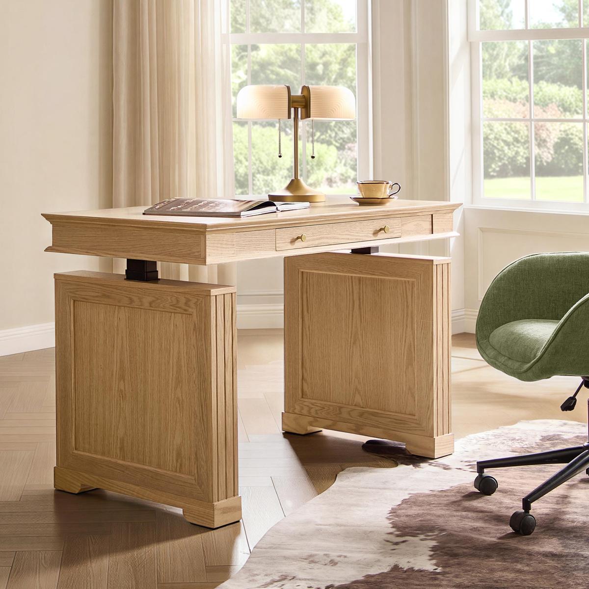 Julia Farmhouse  Electric Adjustable Standing Desk