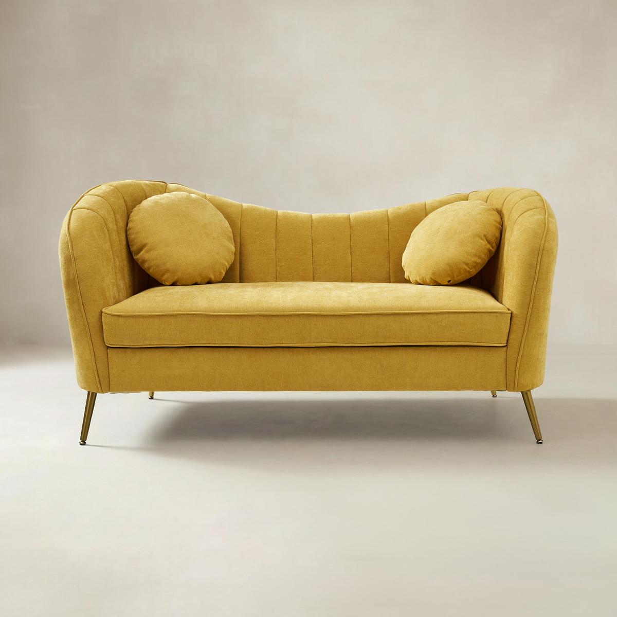 Emilio Loveseat Sofas with Plush Cushion