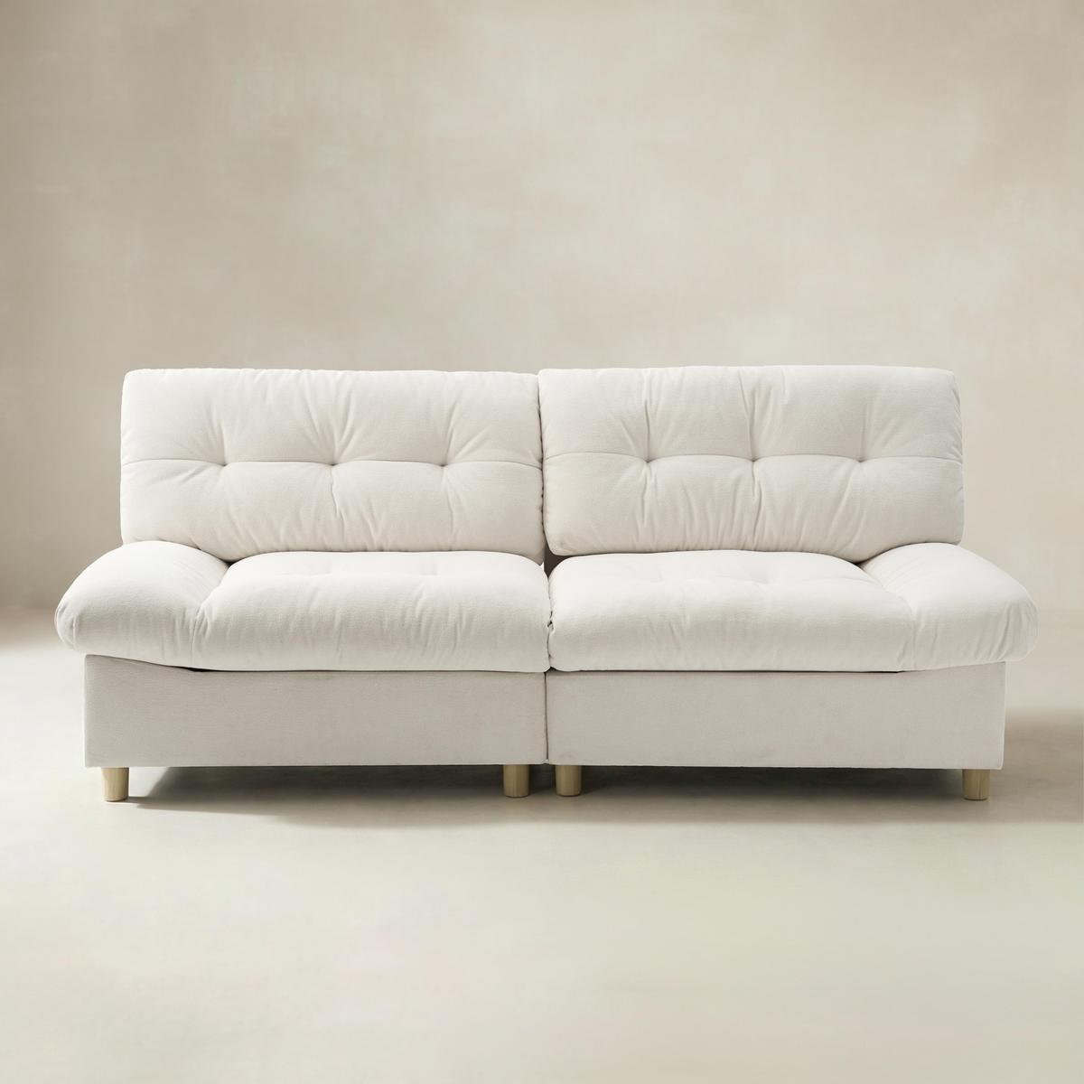 Hilario Loveseat with USB-C Ports Tufted Design