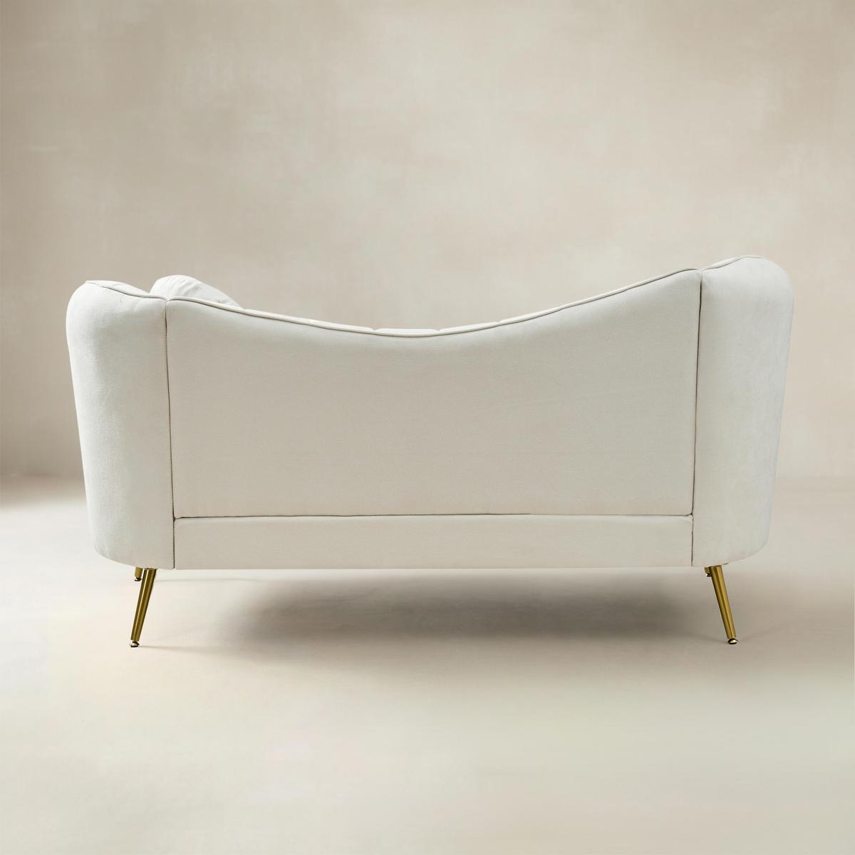 Emilio Loveseat Sofas with Plush Cushion
