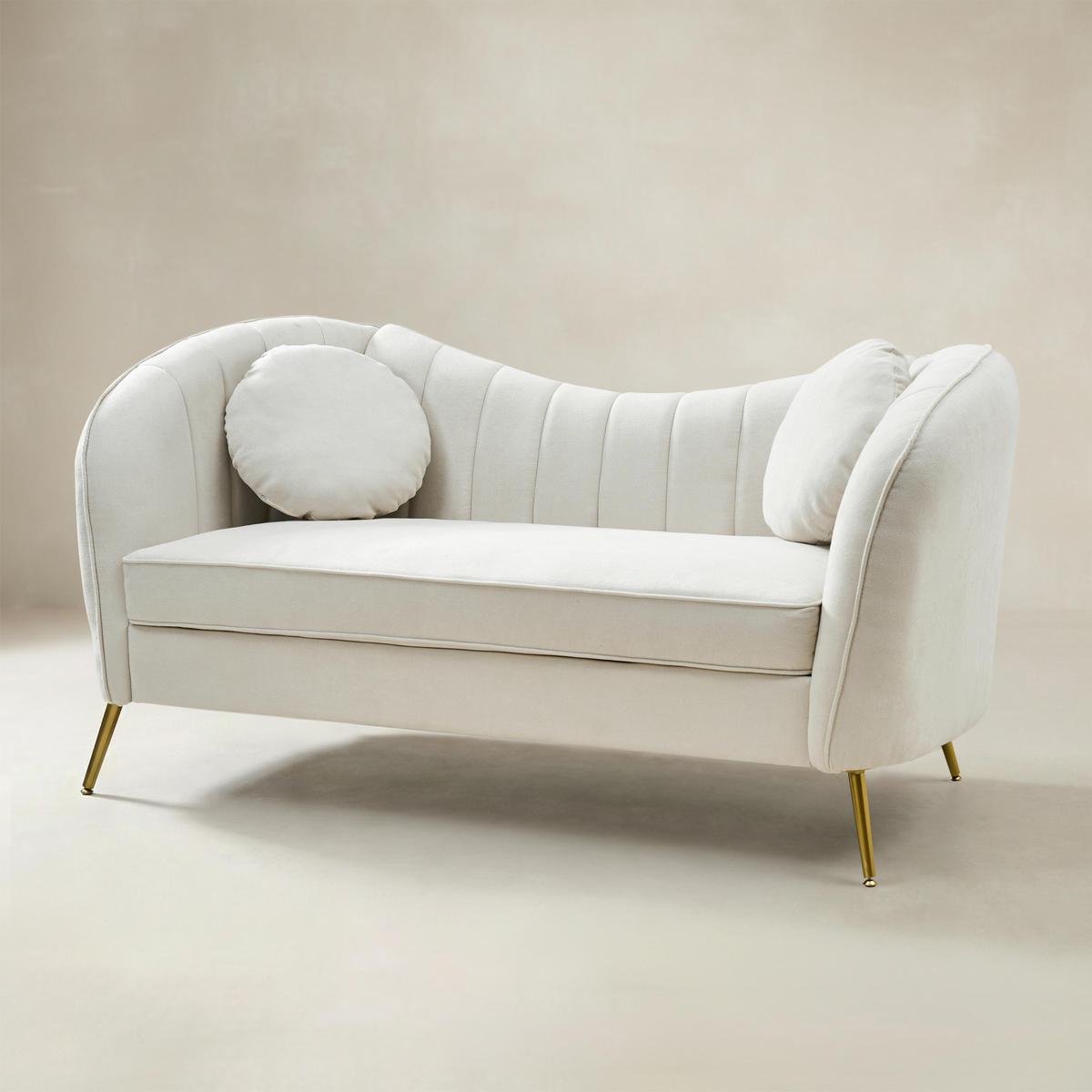 Emilio Loveseat Sofas with Plush Cushion