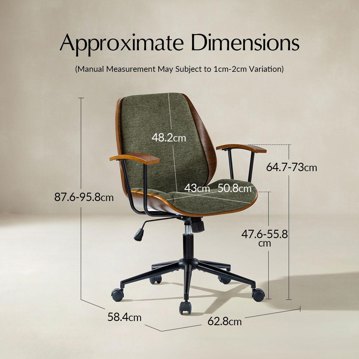 Alina Versatile Adjustable Height Office Chair
