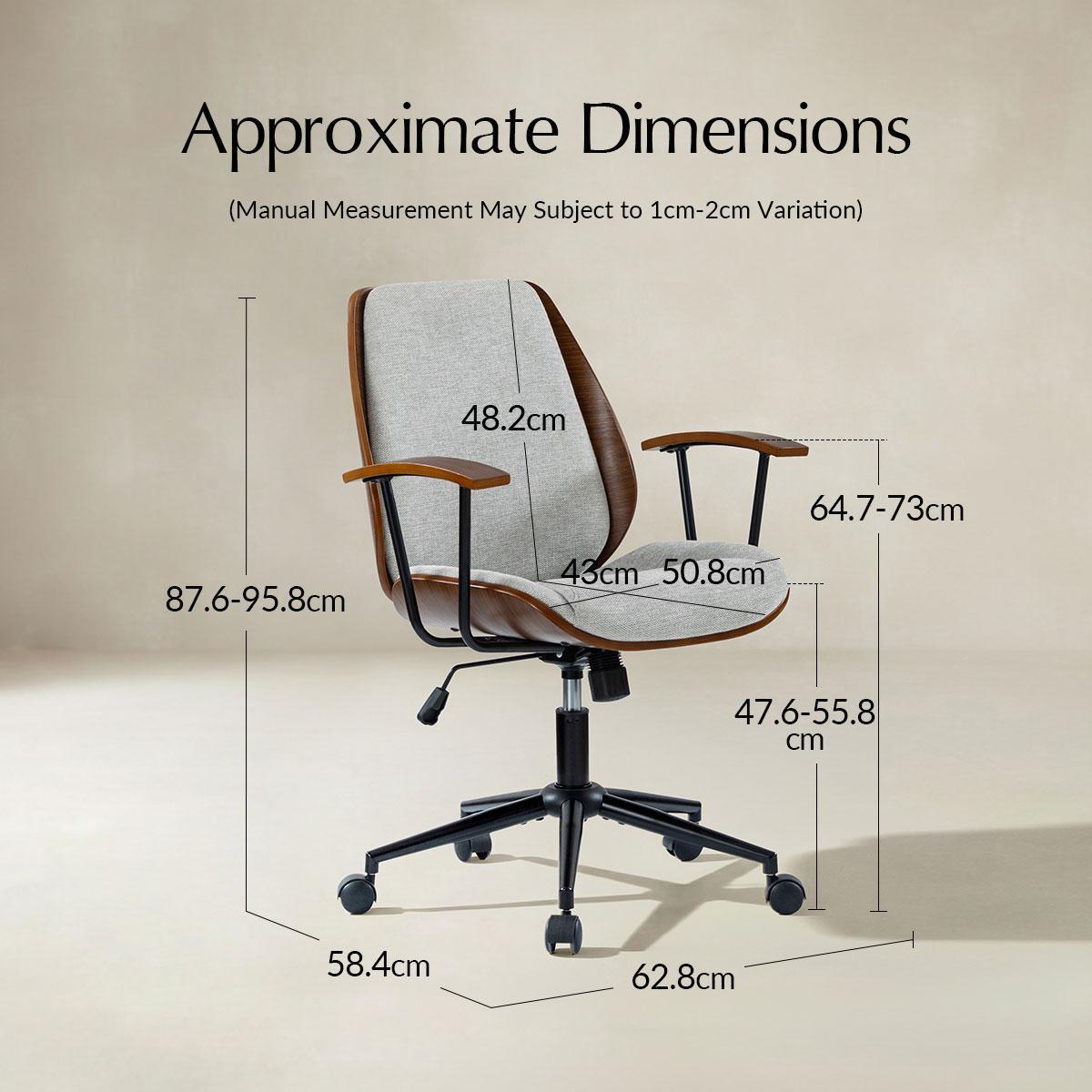 Alina Versatile Adjustable Height Office Chair