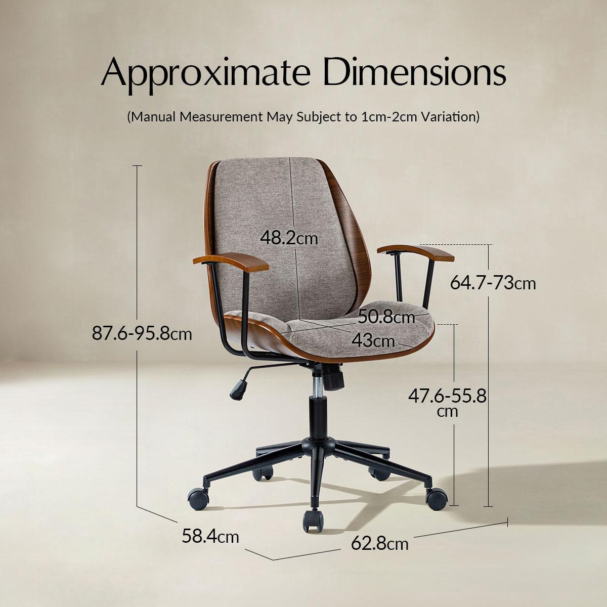 Alina Versatile Adjustable Height Office Chair