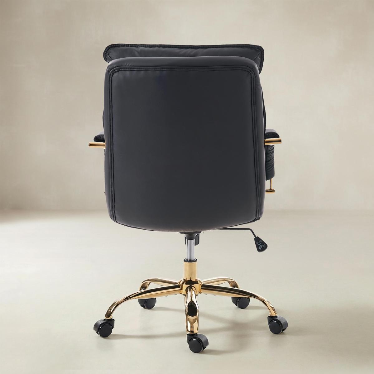 Sandy Swivel Office Chair with Armrests