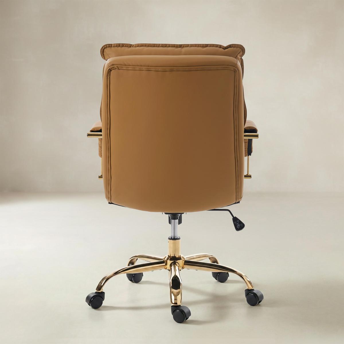 Sandy Swivel Office Chair with Armrests