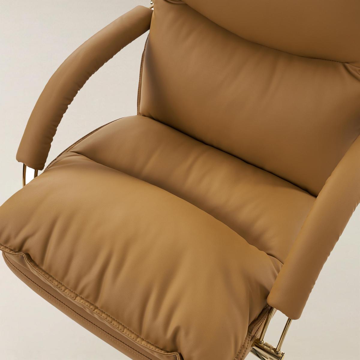 Sandy Swivel Office Chair with Armrests