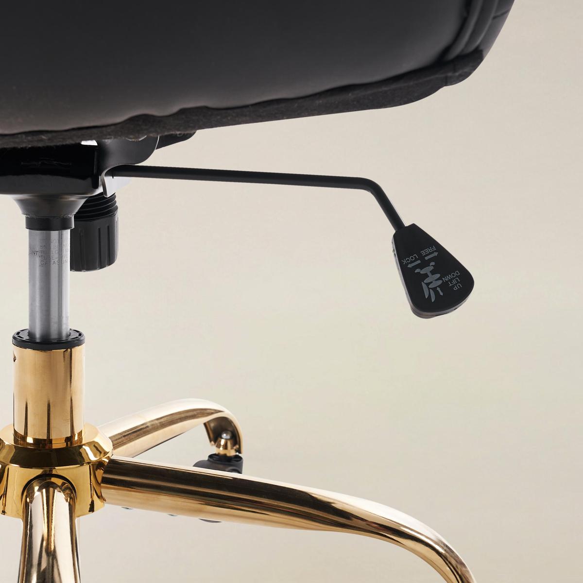 Sandy Swivel Office Chair with Armrests