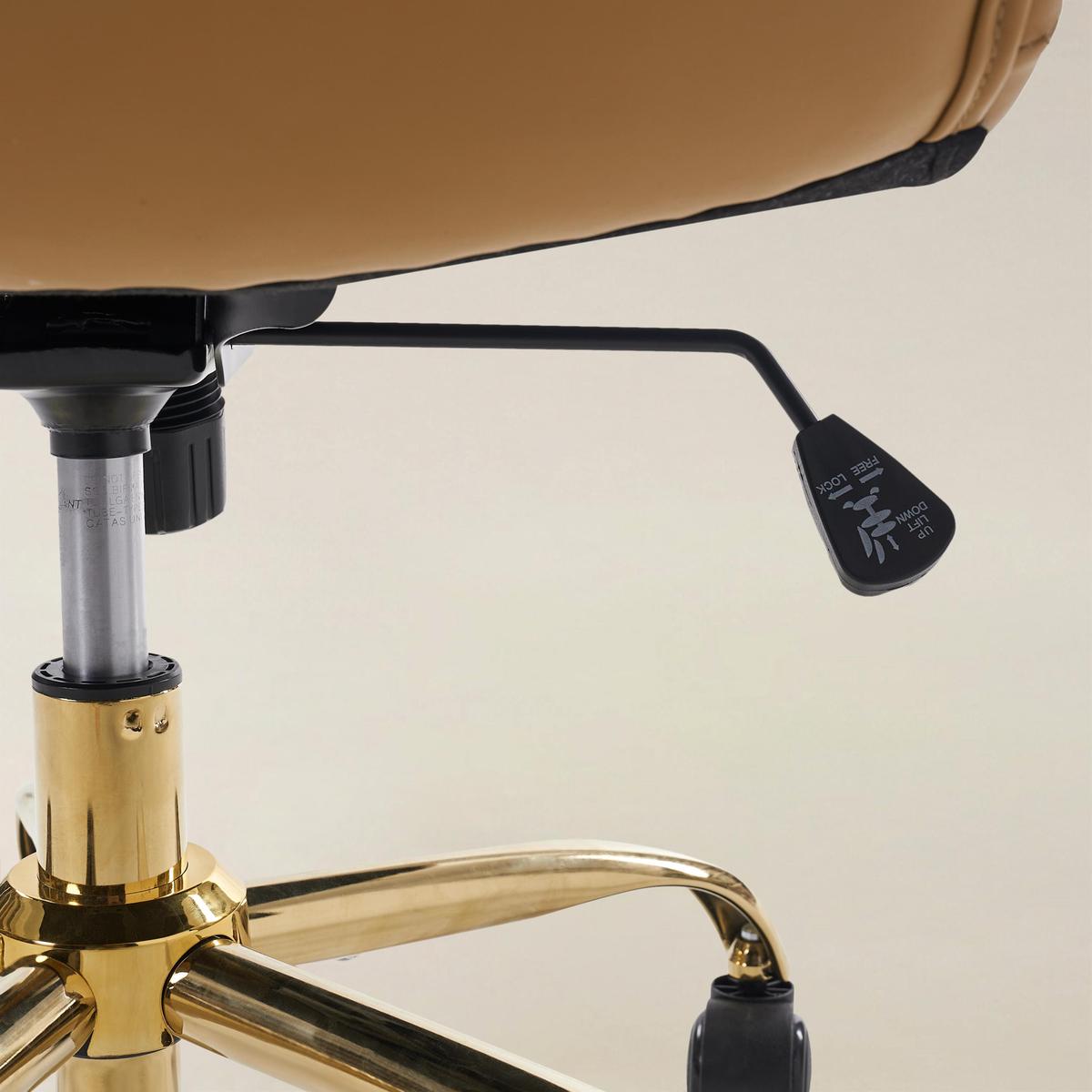 Sandy Swivel Office Chair with Armrests