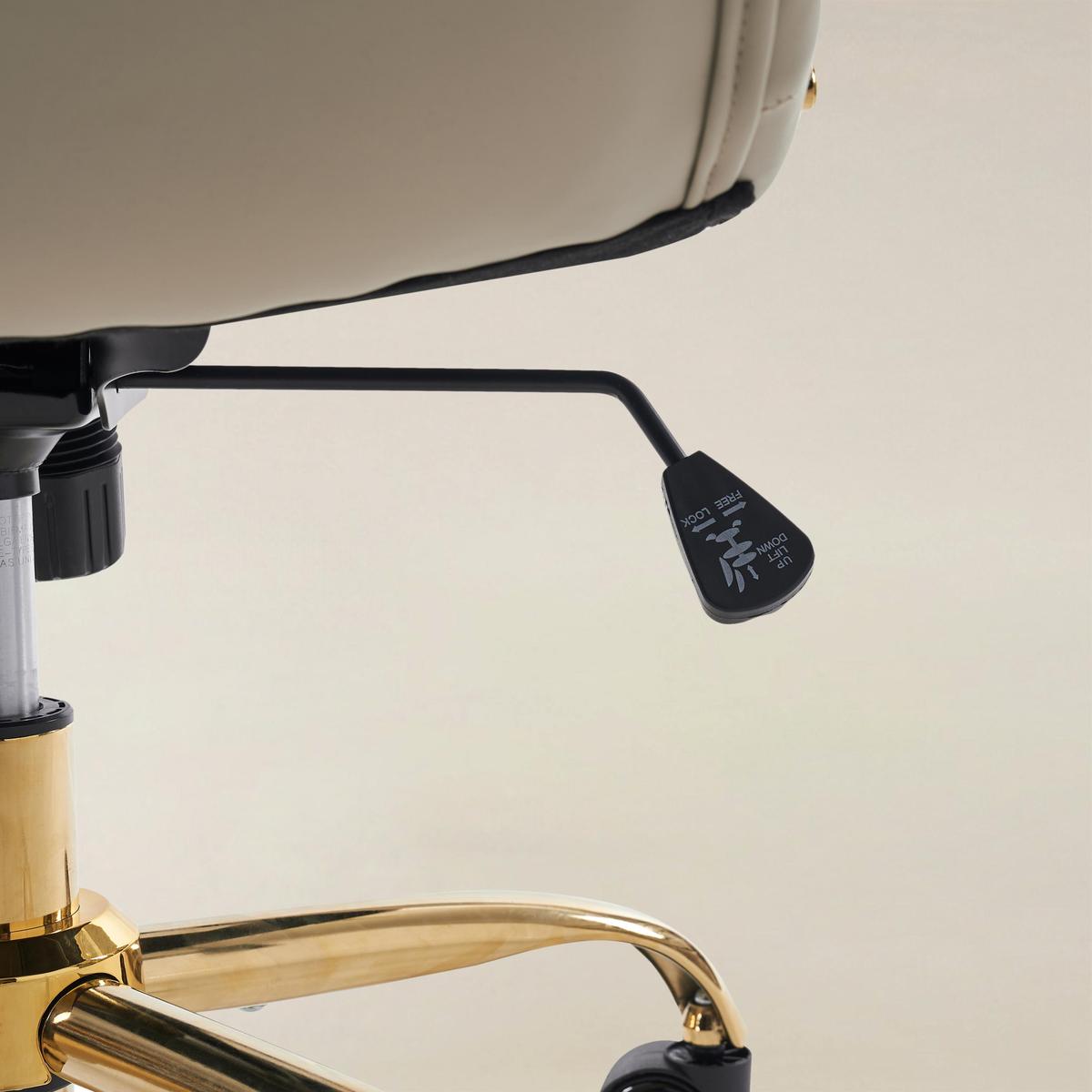 Sandy Swivel Office Chair with Armrests