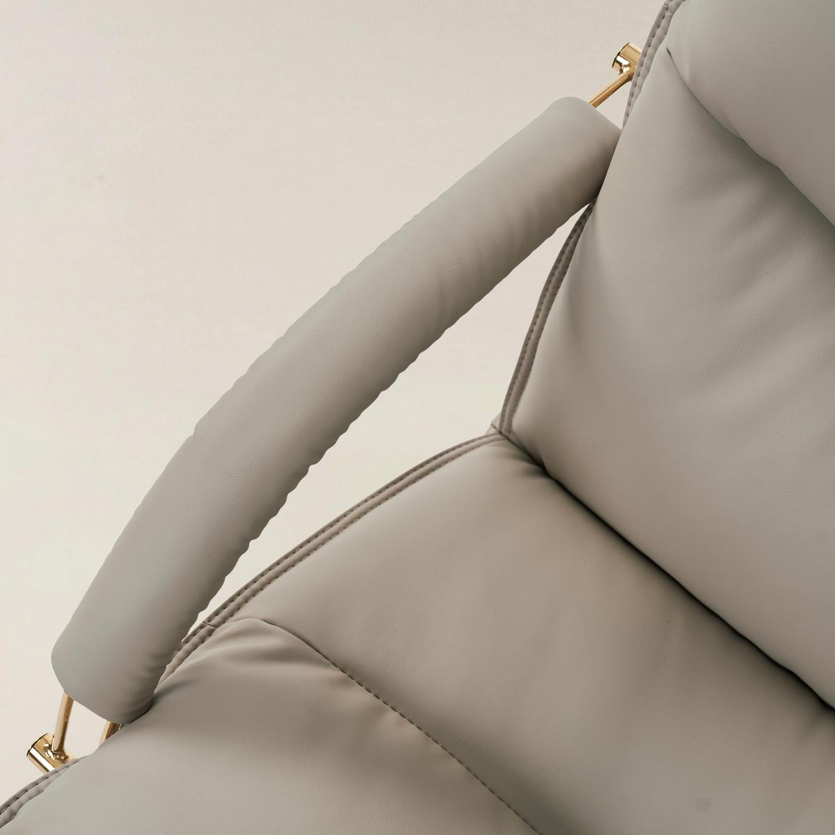 Sandy Swivel Office Chair with Armrests