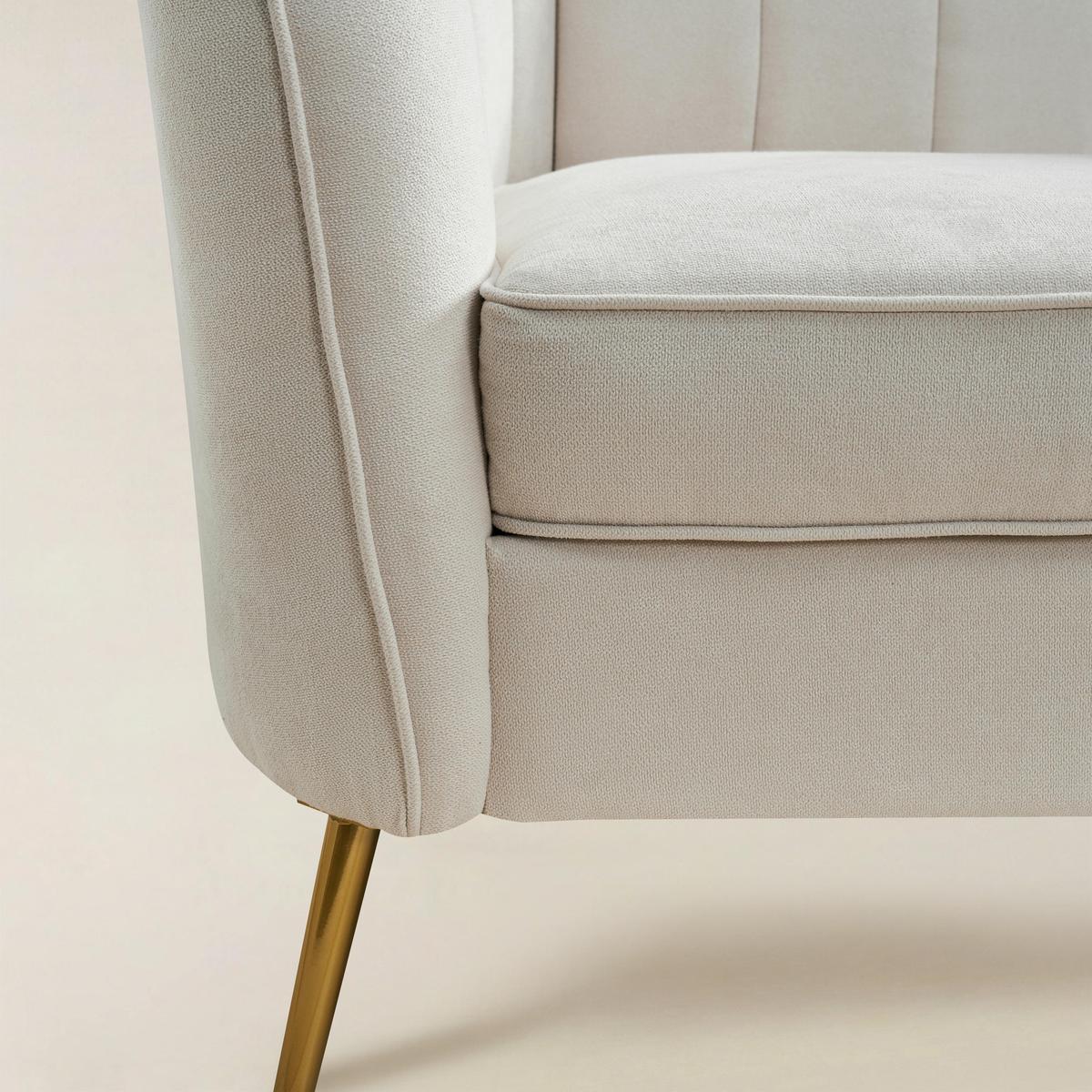 Emilio Loveseat Sofas with Plush Cushion