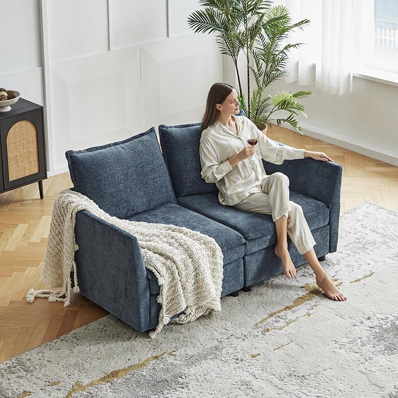 Modular Sectional Sofa with Storage