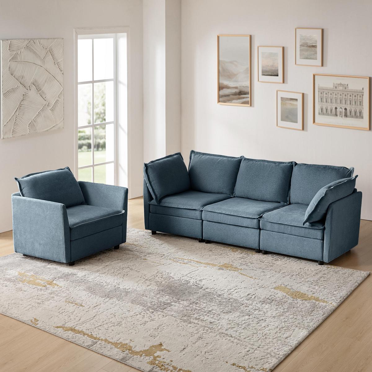 Victoria Modular Sectional Sofa with Storage