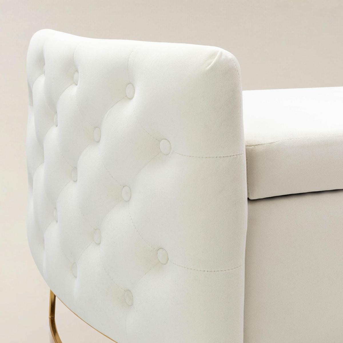 Angelo Upholstered Flip Top Storage Bench