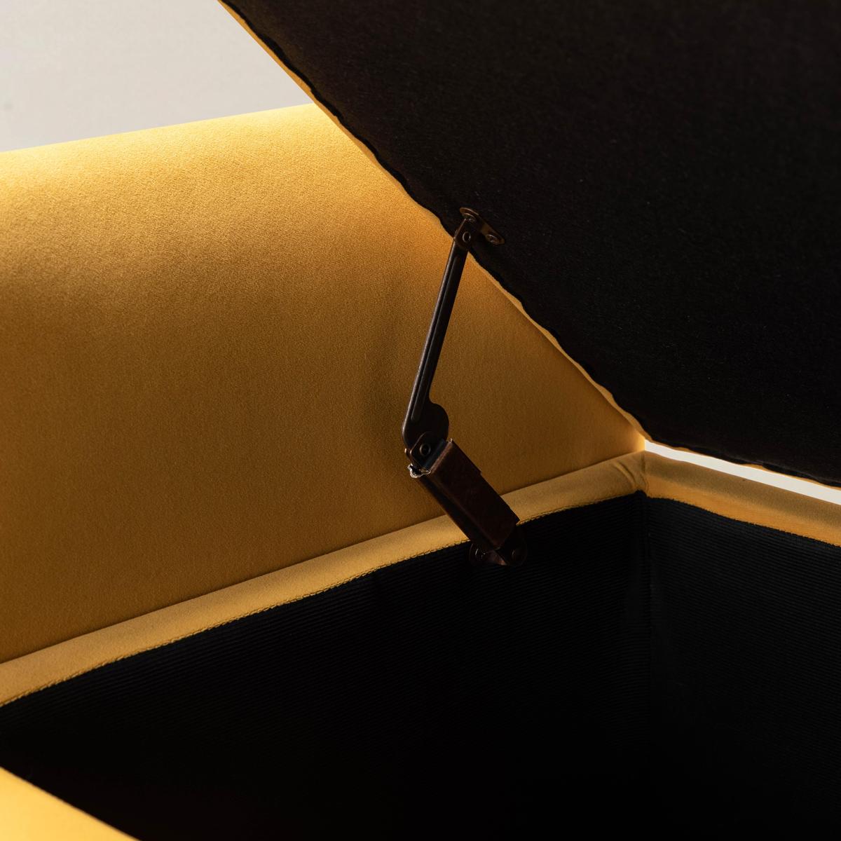 Angelo Upholstered Flip Top Storage Bench