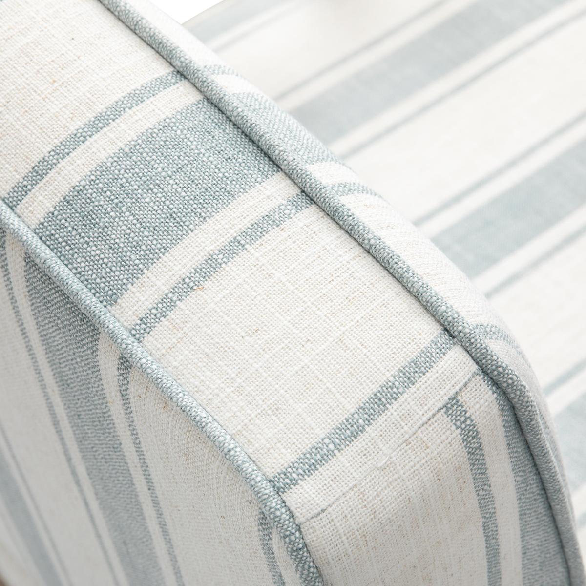 Farmhouse Style Armchair with Solid Wood Arms