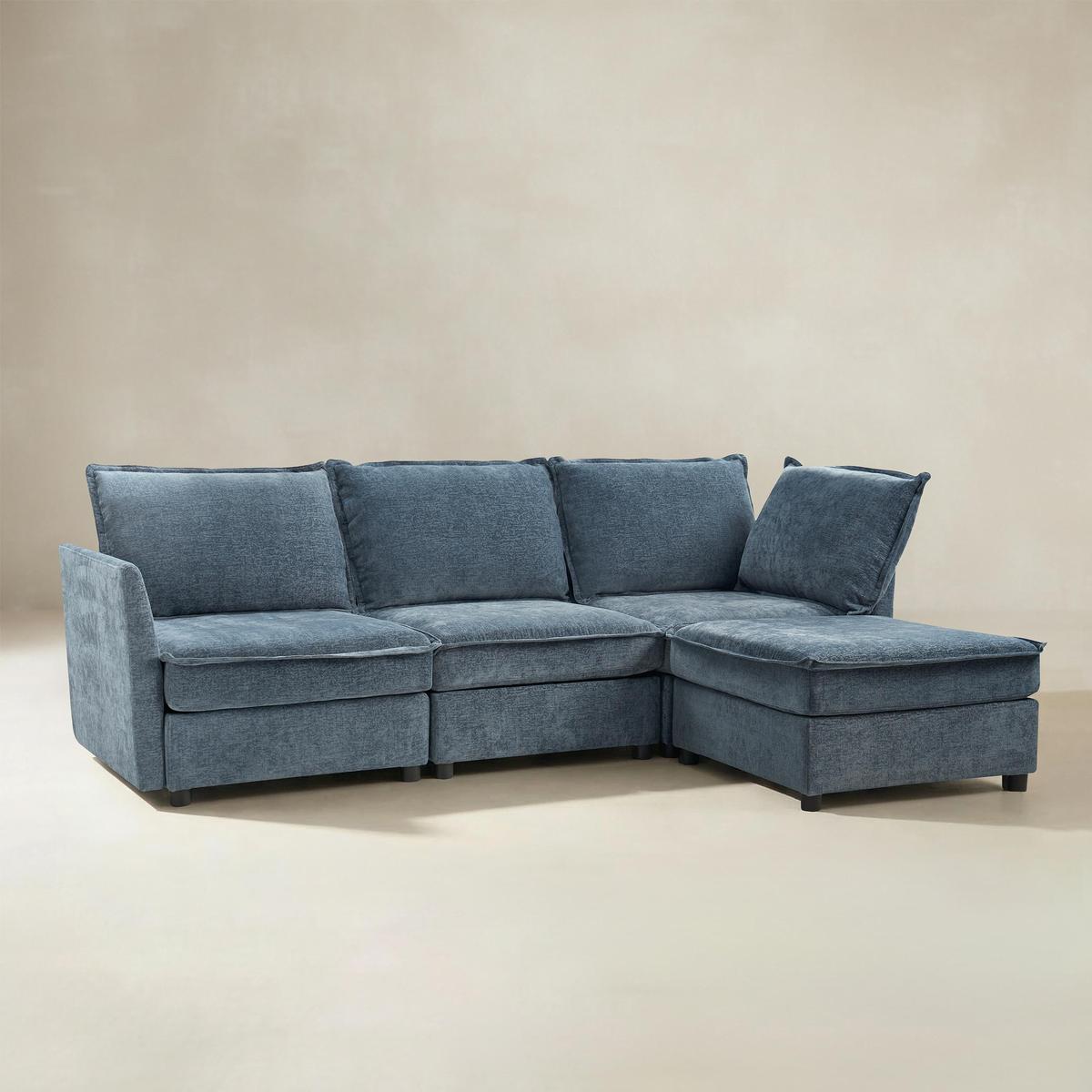 Modular Sectional Sofa with Storage