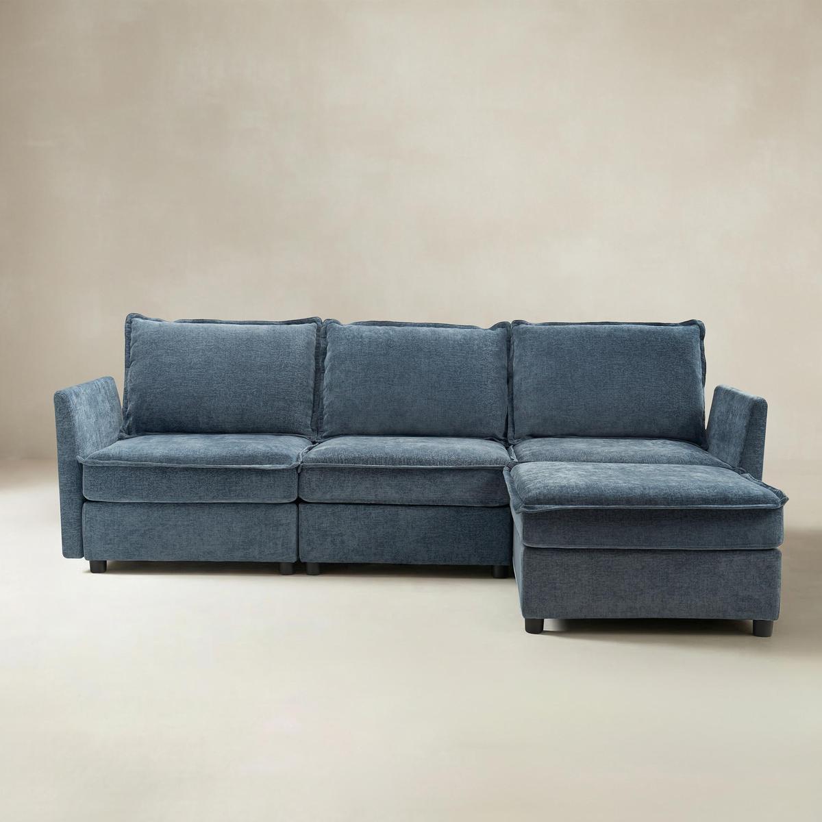 Modular Sectional Sofa with Storage