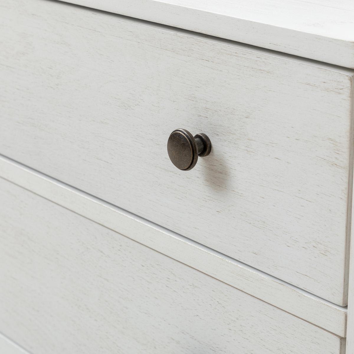 Grace Traditional 2-Drawer Bedside Table with USB & Pullout Tray