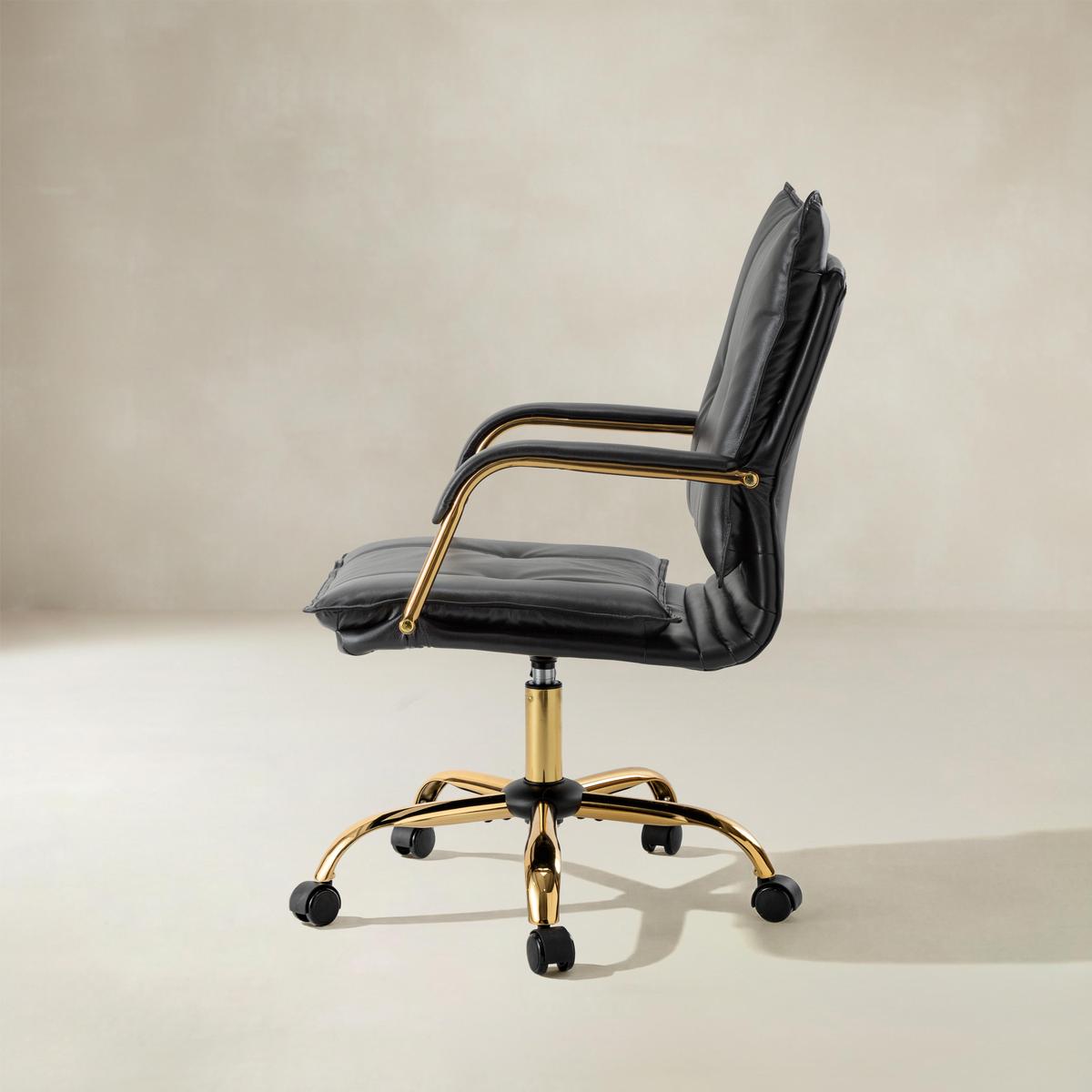 Michele Vegan Leather Task Chair - HULALA HOME