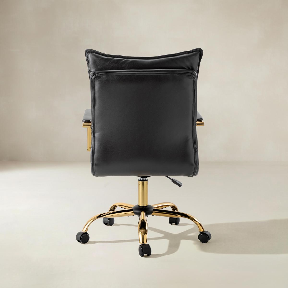 Michele Vegan Leather Task Chair - HULALA HOME