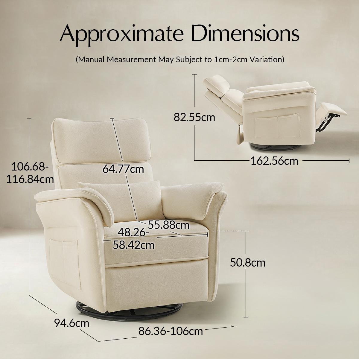 Cuddle Nursery Recliner Chair with USB