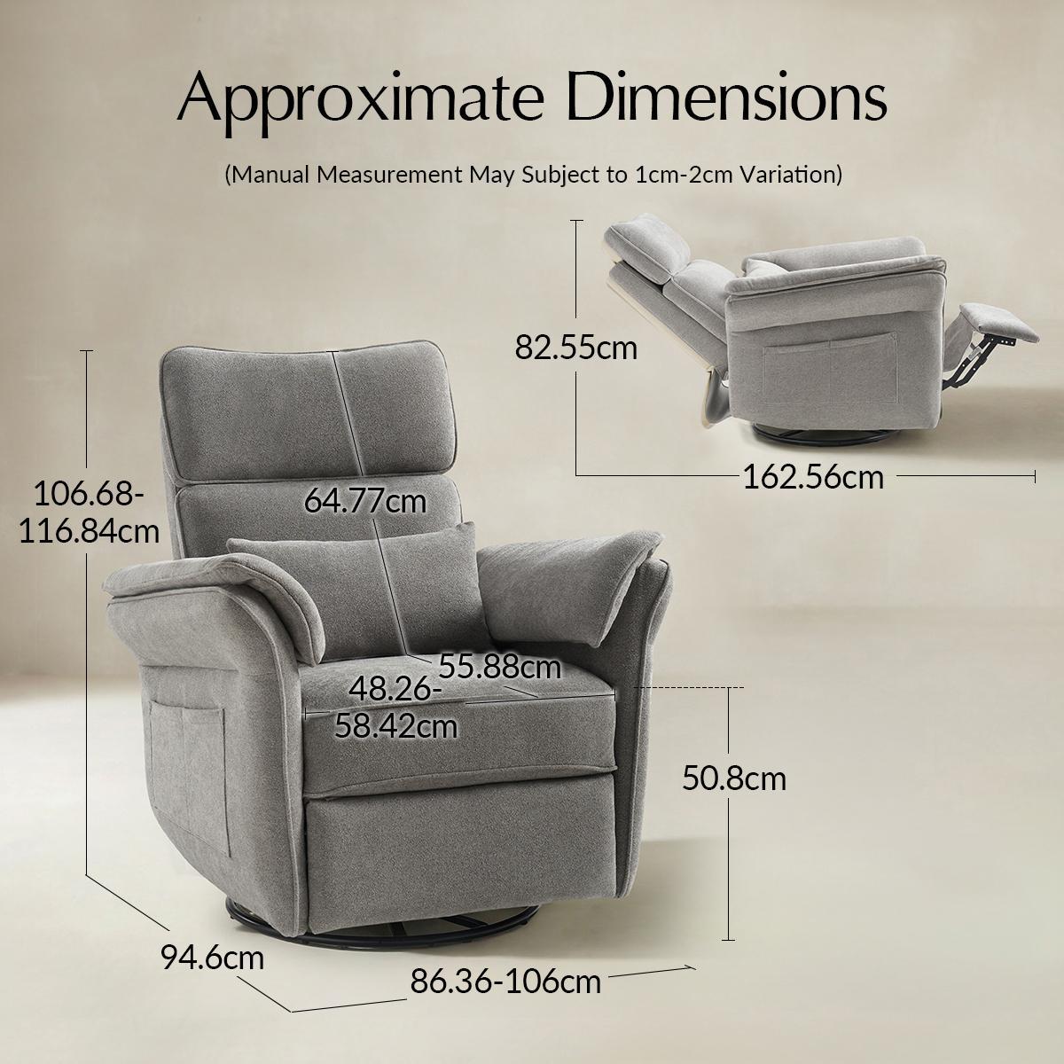 Cuddle Nursery Recliner Chair with USB