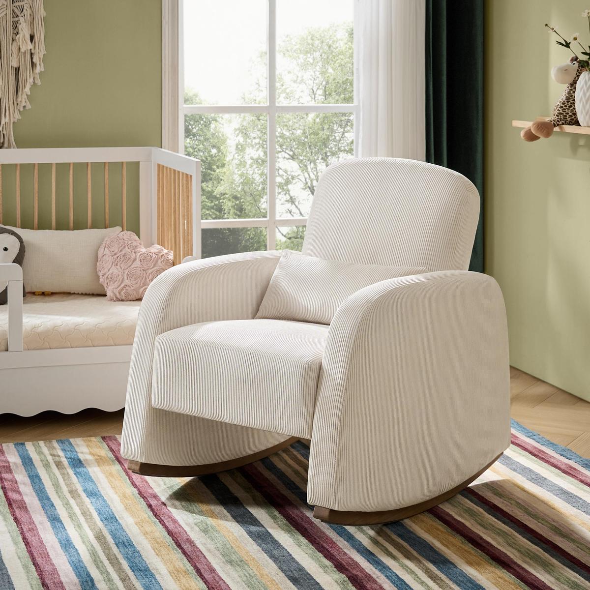 Richard Soft Corduroy Rocking Chair