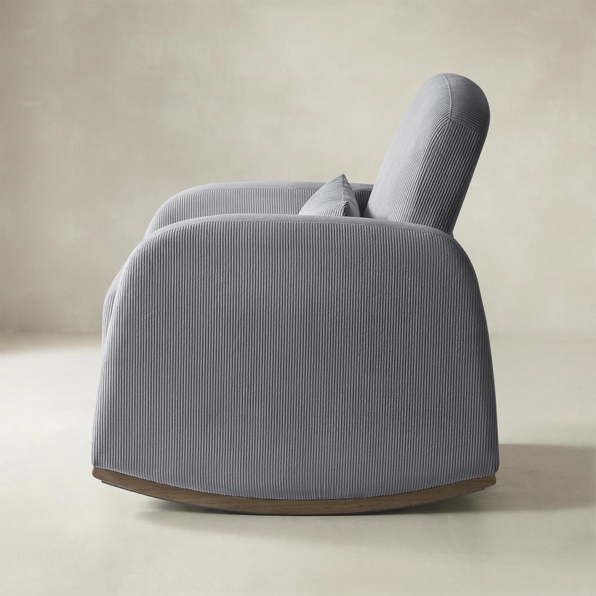 Richard Soft Corduroy Rocking Chair