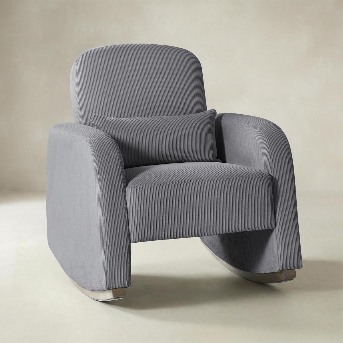 Richard Soft Corduroy Rocking Chair