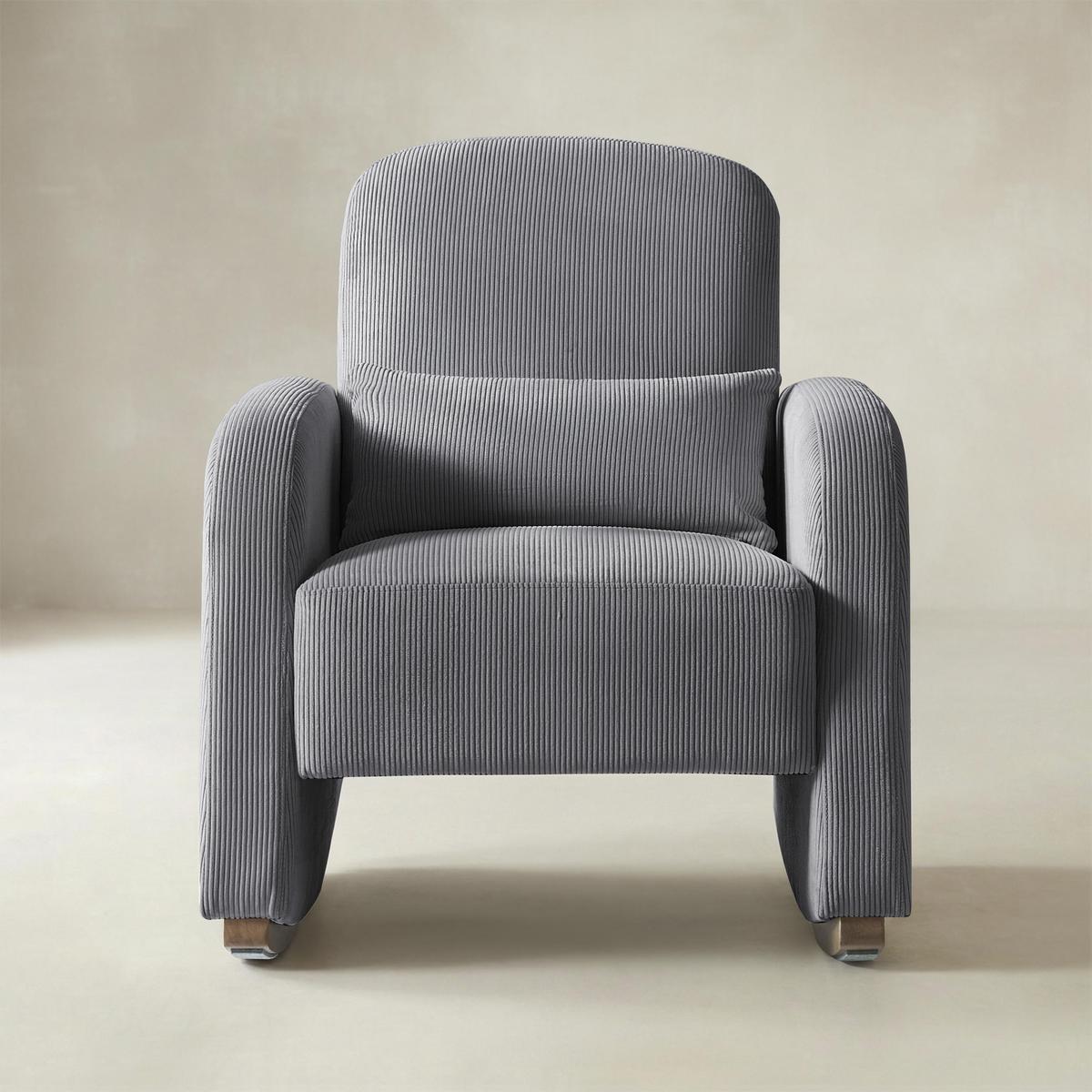 Richard Soft Corduroy Rocking Chair