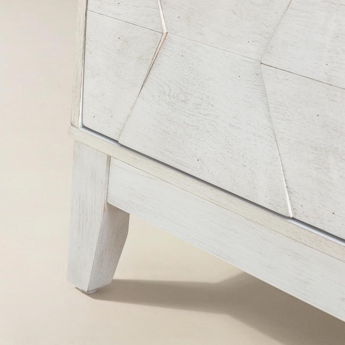 Kamu 115 cm Wide Sideboard with 3 Push-to-Open Doors