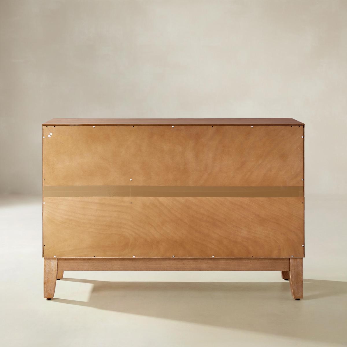 Kamu 115 cm Wide Sideboard with 3 Push-to-Open Doors