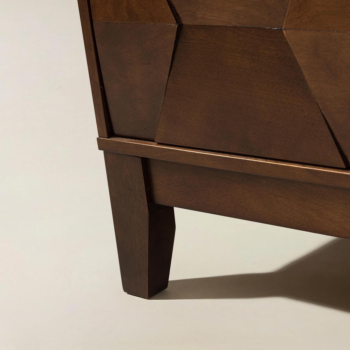 Kamu 115 cm Wide Sideboard with 3 Push-to-Open Doors