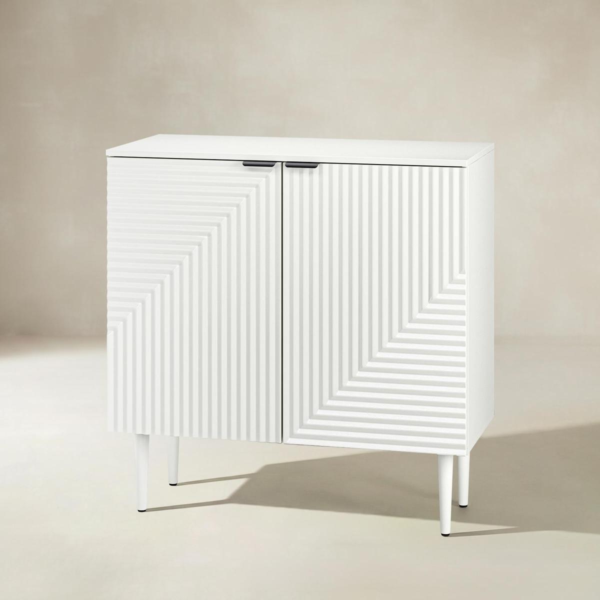 Lasse 89 cm Tall 2-Door Accent Cabinet