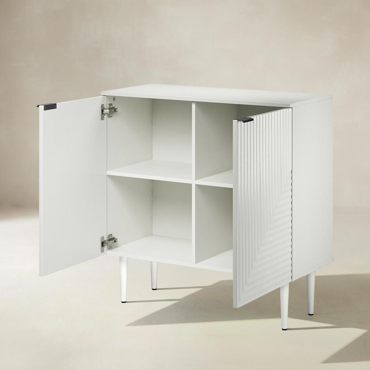 Lasse 89 cm Tall 2-Door Accent Cabinet