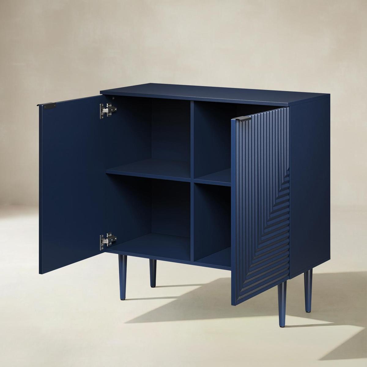 89 cm Tall 2-Door Accent Cabinet