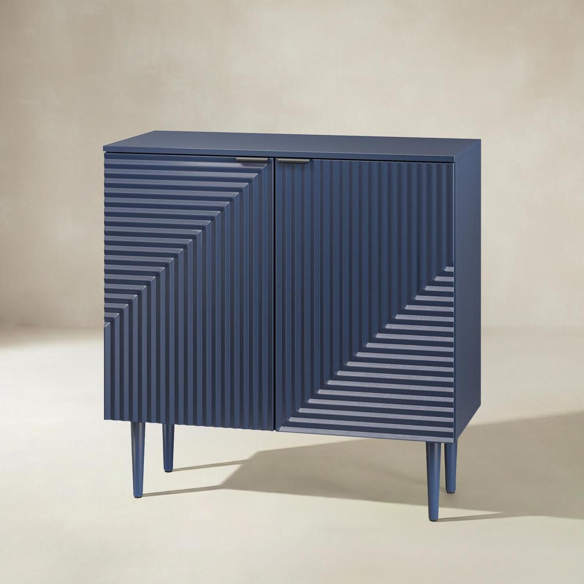 Lasse 89 cm Tall 2-Door Accent Cabinet