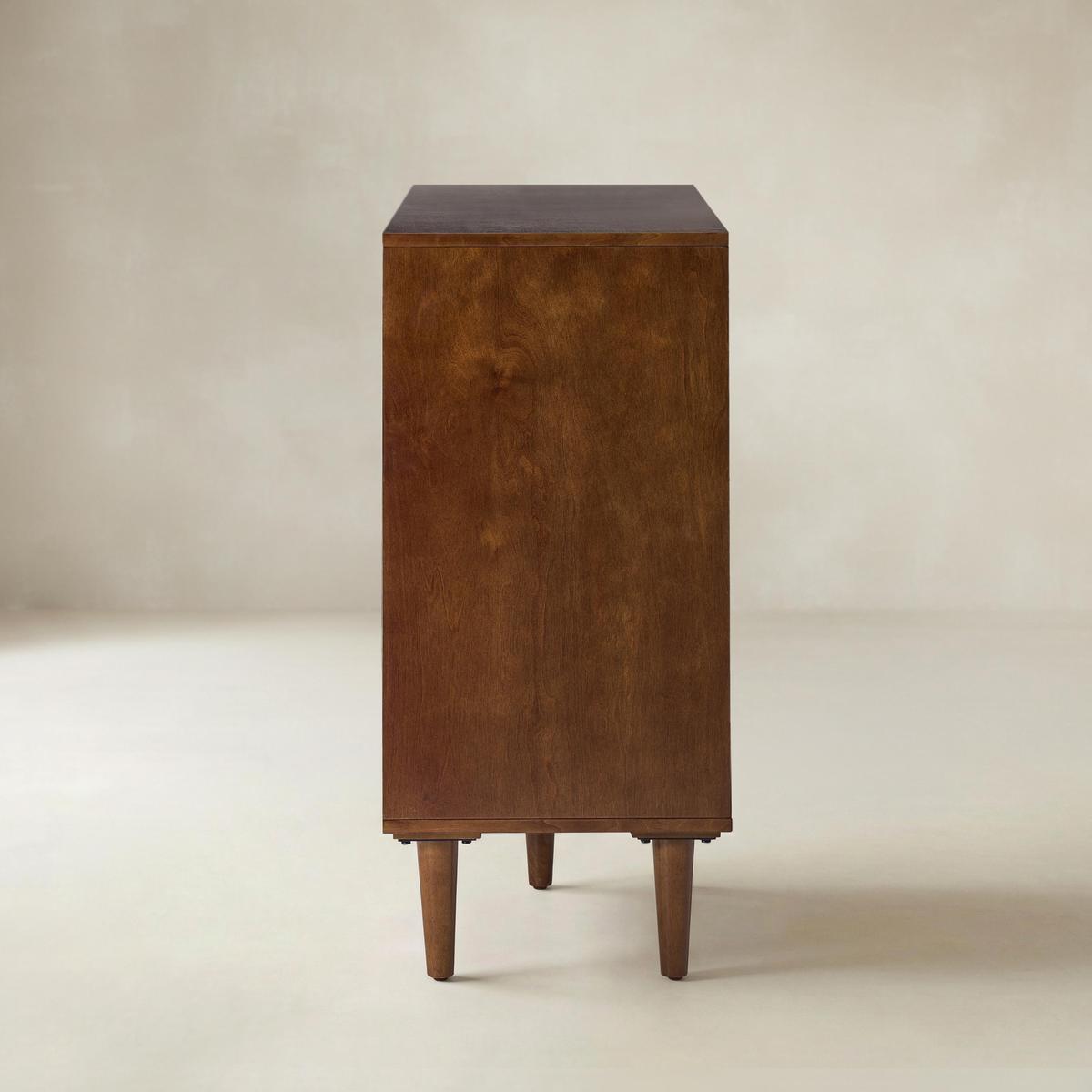 Archie 2 Door Accent Cabinet with Wine Rack and Adjustable Shelf