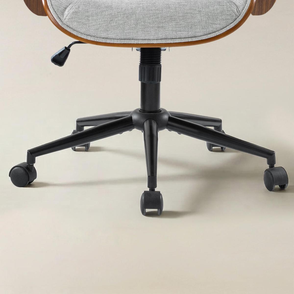 Amparo Adjustable Ergonomic Office Chair with Padded Arms