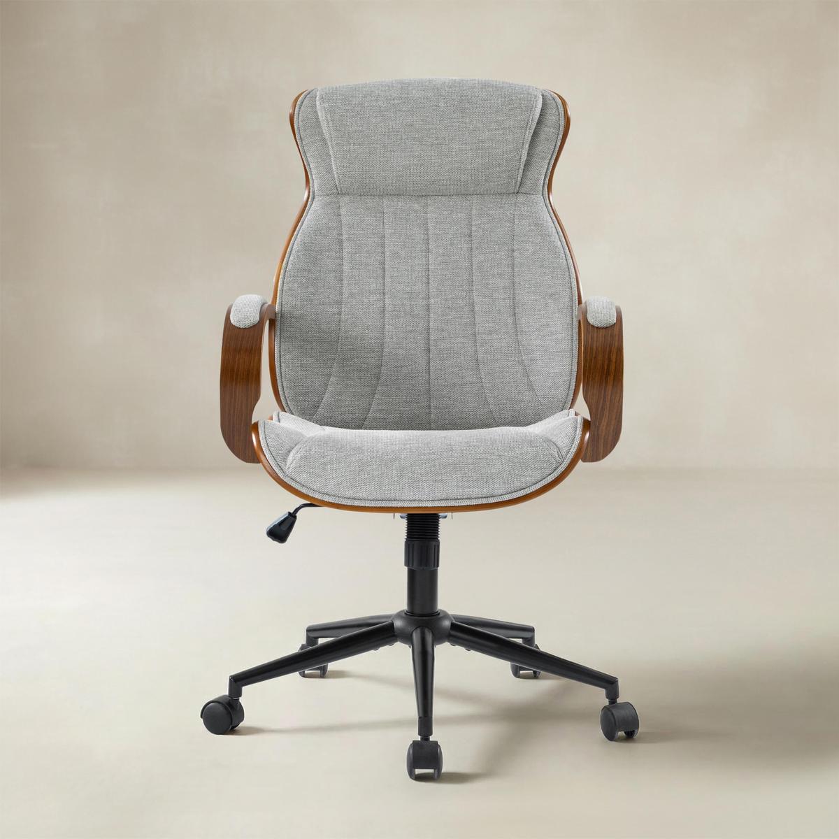 Amparo Adjustable Ergonomic Office Chair with Padded Arms